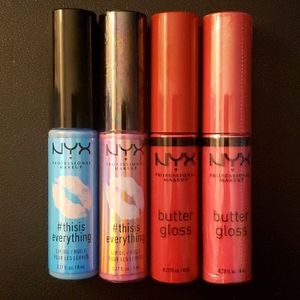 NYX Butter Gloss + Lip Oil Bundle